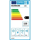 Kép 2/2 - Ecorgan Silverline 1350 New-Line teleszkópos 60 cm inox /fekete érintőszenzor
