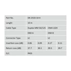 Kép 5/5 - Digitus DK-2533-10-4 InfiniBand és száloptikai kábel 10 M LC I-VH Rózsaszín