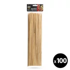 Kép 1/3 - Bambusz nyárs / hústű - 30 cm - 100 db / csomag
