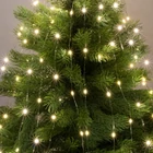 Kép 2/6 - Home ML 120/WW micro LED-es fényfüzérköteg, 120 db melegfehér micro LED, 6 ágú, vékony, ezüstszínű vezeték, hálózati adapter, kül- és beltéri kivitel