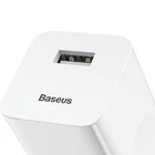 Kép 2/8 - Baseus töltő gyorstöltő, USB, QC 3.0, 24 W (fehér)