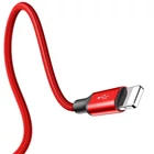 Kép 7/8 - Baseus Rapid 3 az 1-ben C típusú USB-kábel / Lightning / Micro 3A 1,2 m (piros)