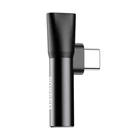 Kép 4/6 - Baseus USB-C-USB-C+Mini Jack 3,5 mm audio adapter (fekete)