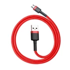 Kép 3/6 - Baseus Cafule 2.4A USB-Mikro USB kábel 1m (piros)