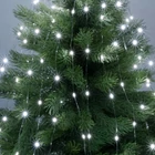 Kép 2/6 - Home ML 200/WH micro LED-es fényfüzérköteg, 200 db hidegfehér micro LED, 10 ágú, vékony, ezüstszínű vezeték, hálózati adapter, kül- és beltéri kivitel