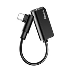 Kép 1/5 - Baseus L45 USB-C – Mini Jack 3,5 mm-es csatlakozó és USB-C audioadapter (fekete)