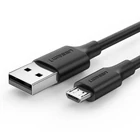 Kép 1/7 - UGREEN micro USB kábel, QC 3.0, 2.4A, 1.5m (fekete)