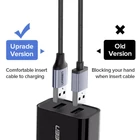 Kép 5/7 - UGREEN USB-Micro USB kábel, QC 3.0, 2,4A, 0,25m (fekete)