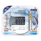 Kép 2/3 - SAL SA 333 autó-HiFi kábel szett, 1000 W, 80 A, 20 mm2 42 darabos