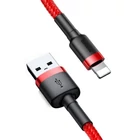 Kép 3/8 - Baseus Cafule 2.4A Lightning USB-kábel 0.5m (piros)