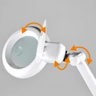 Kép 3/4 - Home NKLL 06 LED-es nagyítós asztali lámpa, 30 hidegfényű LED, 6500 K, 400 lm, 3 dioptria nagyítás, 12 dioptria másodlagos lencse