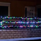 Kép 3/5 - Home LED 208C/M LED-es fényfüzér, 14 m / 200 db színes LED, 8 fényprogram, zöld vezeték, hálózati adapter, kül- és beltéri kivitel