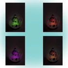 Kép 2/3 - Home GLG 13/RD LED-es figurás üveggömb, piros, beltéri kivitel, 13cm átmérő, 1 db színváltó LED