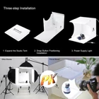 Kép 12/15 - Puluz árnyékoló sátor 20cm LED 1100 lumen + PU5137 árnyékoló matrac