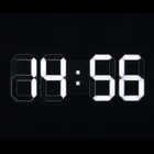 Kép 2/2 - Home LTC 04 digitális, 3D LED ébresztőóra, 80 mm magas fehér kijelző, kitűnően leolvasható, háromféle fényerősség