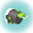 Kép 8/10 - Q2POWER 2.100130 utazóadapter, Qdapter 360 USB, két készülék a szettben_ Qdapter (USB aljzattal) és World to Europe