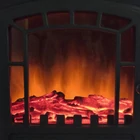 Kép 2/2 - Home FKK 15 szabadon álló elektromos kandalló, 1000W/2000W, fekete