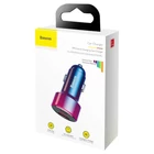 Kép 7/8 - Ładowarka samochodowa Baseus Magic USB + USB-C QC 4.0  PD 45W (czerwono-niebieska)