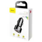 Kép 7/8 - Baseus Magic USB + USB-C autós töltő, QC 4.0, PD, 45W (fekete)