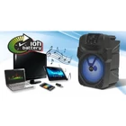 Kép 2/4 - SAL PAR 20BT hordozható party hangdoboz, 40 W, BT, FM rádió, AUX, ~10 óra üzemidő