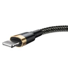 Kép 5/11 - Baseus Cafule USB-Lightning kábel, 2A, 3 m (arany-fekete)