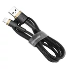 Kép 3/11 - Baseus Cafule USB-Lightning kábel, 2A, 3 m (arany-fekete)