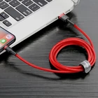 Kép 6/11 - Kabel Lightning USB Baseus Cafule 1,5A 2m (czerwony)