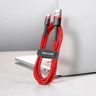 Kép 7/9 - Baseus Cafule USB-USB-C kábel, 2A, 3m (piros)