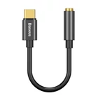 Kép 2/7 - Baseus L54 USB-C audioadapter + 3,5 mm-es mini jack (fekete)