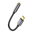 Kép 3/6 - Baseus L54 USB-C audioadapter + 3,5 mm-es mini jack csatlakozó (szürke)
