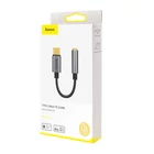 Kép 6/6 - Baseus L54 USB-C audioadapter + 3,5 mm-es mini jack csatlakozó (szürke)