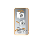 Kép 2/2 - Home CTT 28BK kábelkötegelő talp, UV védett, 4 oldalas, öntapadó ragasztó, fúrható, fekete