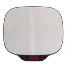Kép 2/2 - Home HG M 15 konyhai mérleg, méréshatár 15 kg, mérési pontosság: 1 g, tára funkció, világító piros LED kijelzővel, automatikus kikapcsolás,