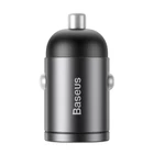 Kép 4/10 - Baseus Tiny Star mini autós töltő, USB, QC 3.0, 30 W (szürke)