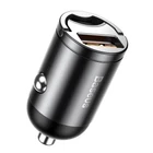 Kép 3/10 - Baseus Tiny Star mini autós töltő, USB, QC 3.0, 30 W (szürke)