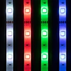 Kép 2/5 - Home LS 5000SOUND zenére villogó RGB LED szalag szett, 30 db SMD 5050 LED/m, ragasztható, 5m, 400 lm/m, 4,8 W/m