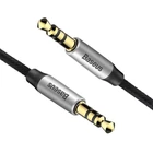 Kép 3/9 - Baseus Yiven AUX 3,5 mm mini jack audio kábel, 1,5 m (fekete-ezüst)