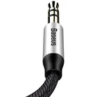 Kép 4/9 - Baseus Yiven AUX 3,5 mm mini jack audio kábel, 1,5 m (fekete-ezüst)