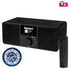 Kép 1/5 - SAL INR 5000/BK internetrádió, 5 in 1, 2x5 W, Bass reflex, világrádió, FM RDS, BT, AUX, Média Center hálózati zenetár, EQ