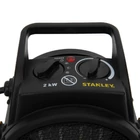 Kép 3/4 - Stanley ST-22-240-E hordozható elektromos ventilátoros PTC fűtőtest, 1000W/2000W