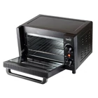 Kép 3/4 - Home HG MS 10 mini sütő termosztáttal, teljesítmény 1050 W, 9 literes, max. 230 °C, dupla üvegezésű ajtó, fekete