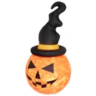 Kép 2/4 - Home KD 180 T felfújható halloween tök, 183 cm, belső LED projektorral, beépített ventilátor, kül- és beltéri