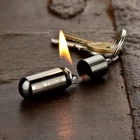 Kép 3/6 - True Utility Firestash, TU262K, vízálló öngyújtó, krómozott cink, hagyományos öngyújtóbenzin