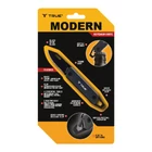 Kép 6/6 - True Utility Modern Keychain Knife, TU7060N, 4 cm rozsdamentes acél penge, multifunkcionális, eloxált alumínium markolat