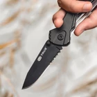 Kép 5/6 - True Utility Trueblade, TU6871, 7 cm pengehossz, eloxált rozsdamentes acélpenge, eloxált alumínium tok, egykezes