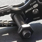 Kép 5/6 - True Utility Smartknife+, TU6869, 15 in 1, mágneses bitfej tartó, kábelcsupaszoló, homokfúvott rozsdamentes acél, 5,5 cm penge