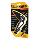 Kép 6/6 - True Utility Smartknife+, TU6869, 15 in 1, mágneses bitfej tartó, kábelcsupaszoló, homokfúvott rozsdamentes acél, 5,5 cm penge