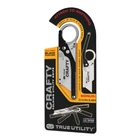Kép 6/6 - True Utility Crafty, TU590, fekete titániumbevonatú nyél, cserélhető penge, összecsukható