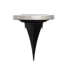 Kép 2/2 - Home MX 626/2 napelemes kerti lámpa szett, 2 db, fém és műanyag, 8 db SMD LED, automatikus, időjárásálló