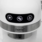 Kép 3/4 - Home HG PR 20 eszpresszó kávéfőző, 1350 W, akár 2 csésze, csészemelegítő, tejhabosítóval akár cappuccino, érintőgombos, rozsdamentes szűrő, 1.4 liter tartály